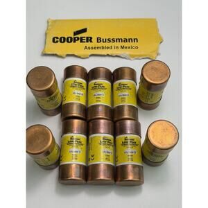Cooper Bussmann LPJ-35SP Low-Peak Dual-Element Time-Delay Fuse 35A 600V 10pcs